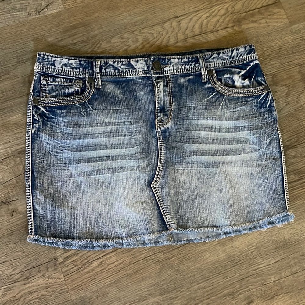 Maurice’s Jean Mini-skirt, never worn.